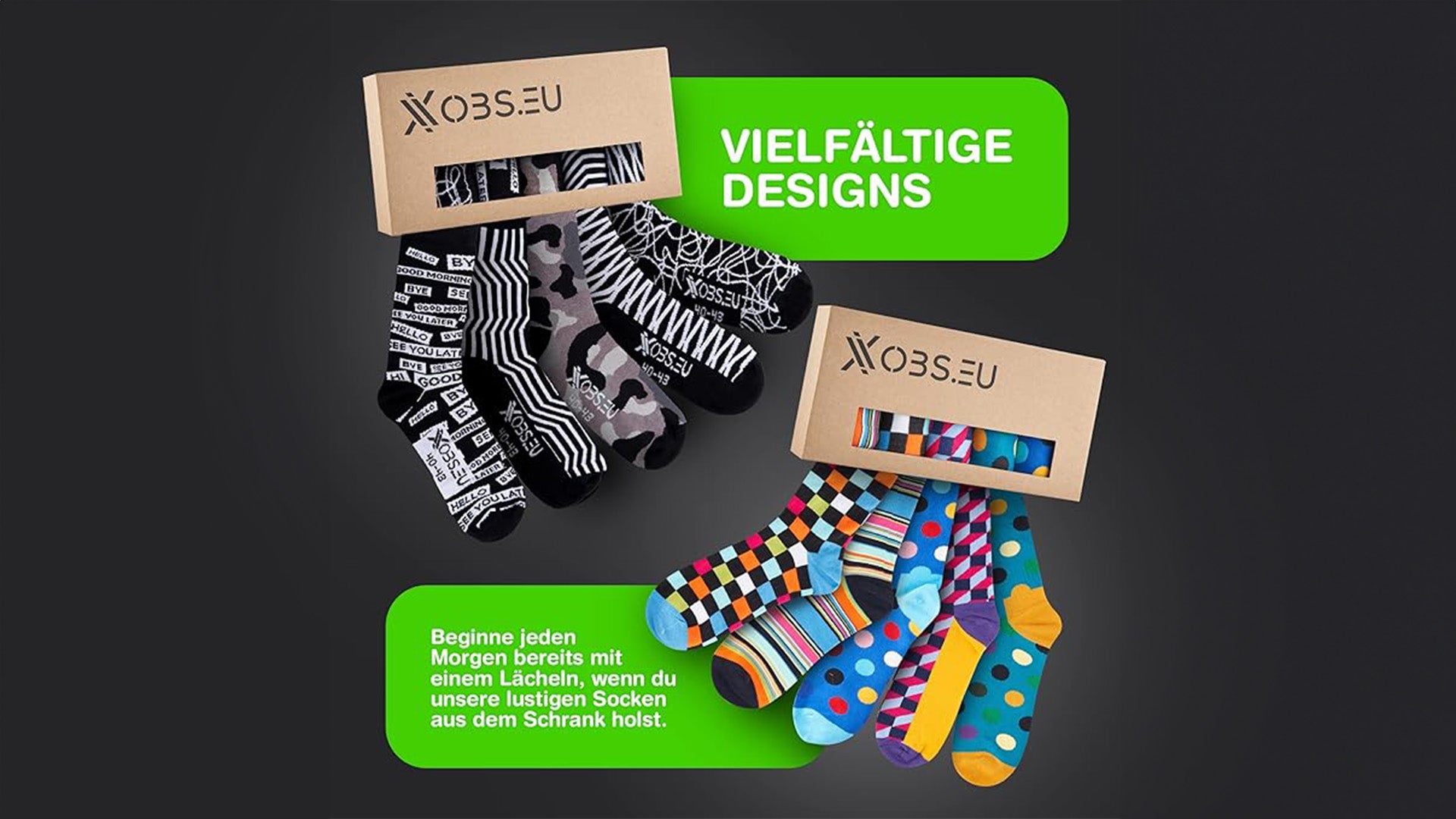 XOBS.EU: Vielfältige Designs